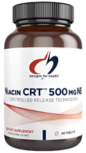 Load image into Gallery viewer, Features niacin (vitamin B3) in a controlled release technology (CRT) to support healthy lipid metabolism and cardiovascular health.*