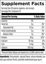 Load image into Gallery viewer, Pure Pea Organic Protein 20G
