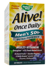 Load image into Gallery viewer, Alive! Mens 50+ Multi-Vitamin | Ultra Potency