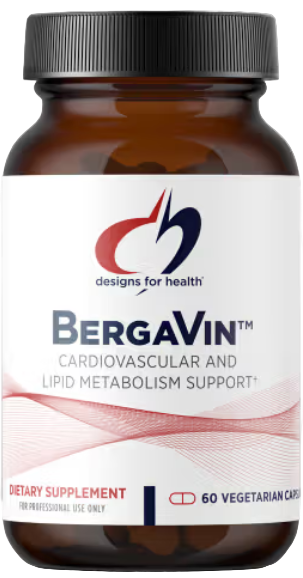 Bergamot combined with red grape powder to promote cardiovascular health, normal lipid metabolism, healthy inflammatory responses, and antioxidant status