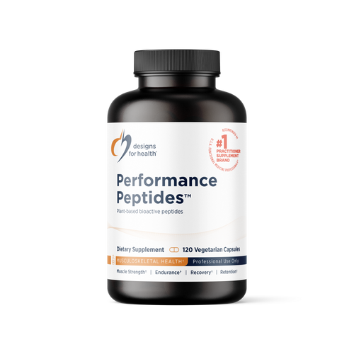 Promotes healthy muscle strength, endurance, recovery, and retention with bioactive peptides. Supports healthy body composition and aging.