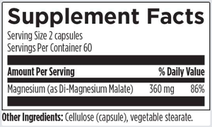 Magnesium Malate 360mg