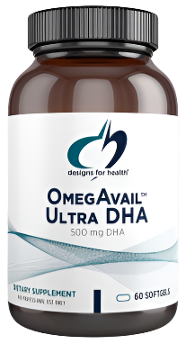 Bioavailable omega-3 fatty acids formula, with highly concentrated doxohexapanteonic acid (DHA) to support optimal DHA status, brain health, and a healthy inflammatory response