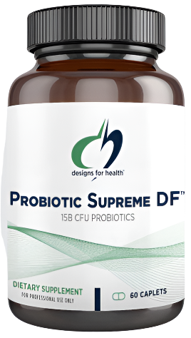 Provides a dairy-free, proprietary blend of eight probiotic strains to help support GI microbial balance, gut motility, gut function, and immune health.